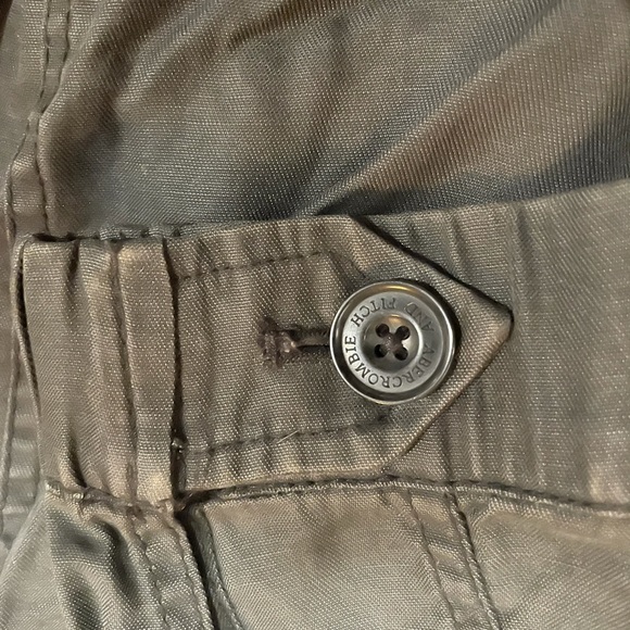 Abercrombie & Fitch grey lightweight parka - Picture 4 of 6